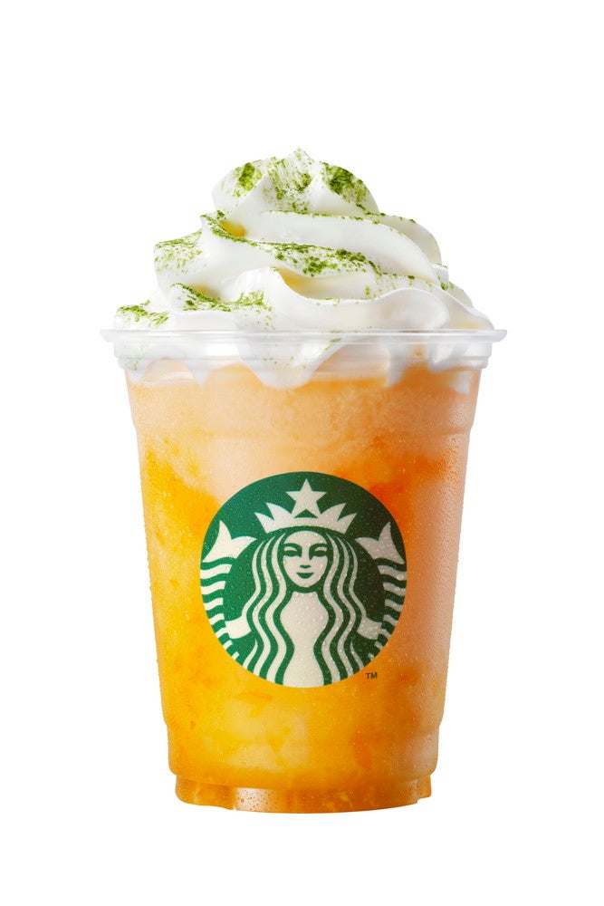 SHIZUOKA「静岡 みかんシトラスだらーけ フラペチーノ」／画像提供：スターバックス コーヒー ジャパン
