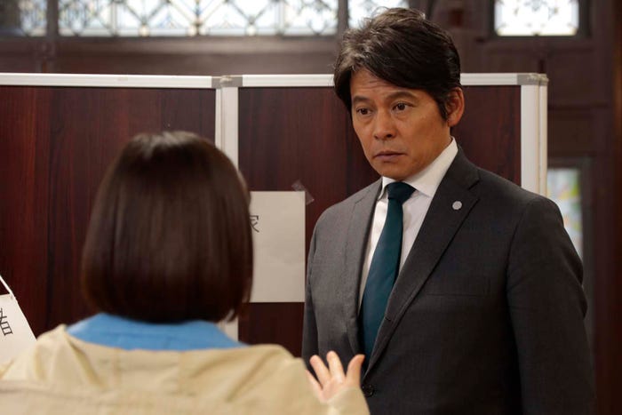 織田裕二「シッコウ!!~犬と私と執行官~」最終話より(C)テレビ朝日