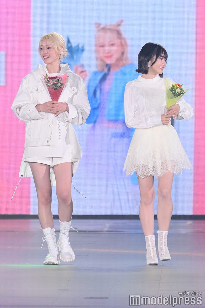 美月、ちせ「関コレ 2023 S/S」より(C)モデルプレス