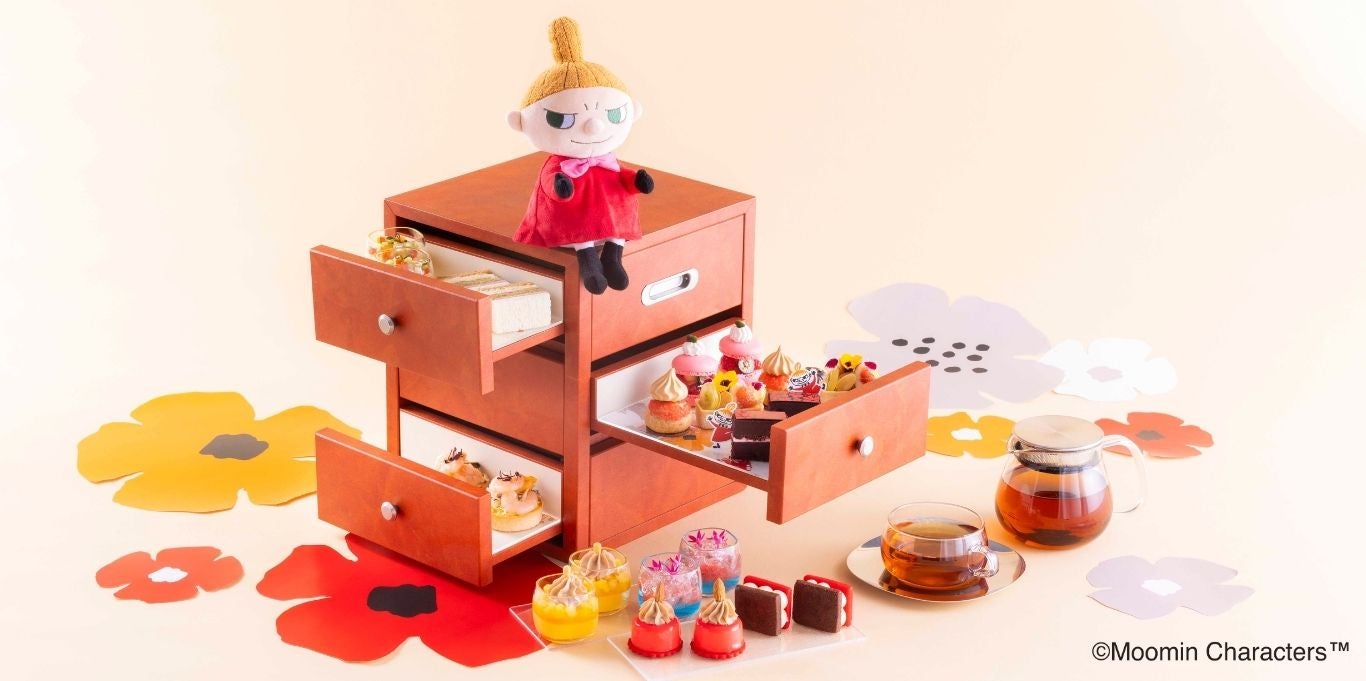 「リトルミイのアフタヌーンティー」イメージ5,900円※8月12日（火）～8月15日（金）6,500円／提供画像