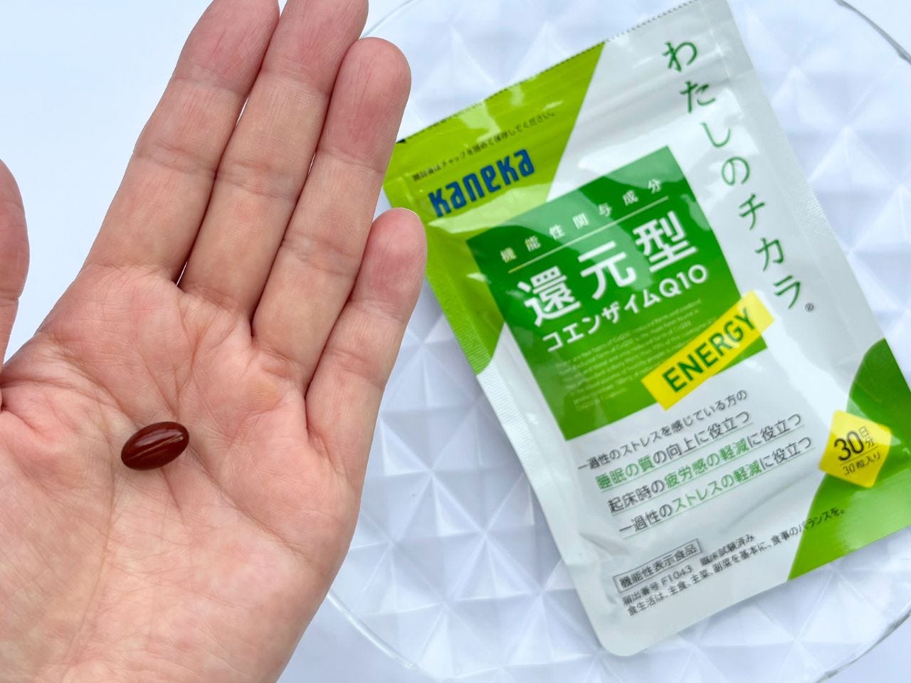 飲みやすいサイズ感が魅力の「わたしのチカラ