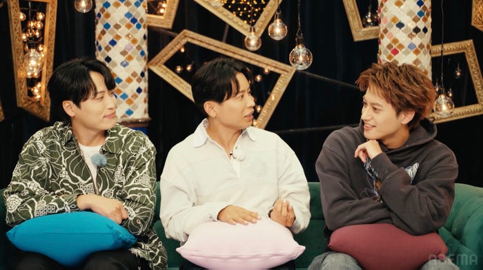 池田直人、小田切ヒロ、小島健「エイジレスボーイズ」(C)AbemaTV, Inc.