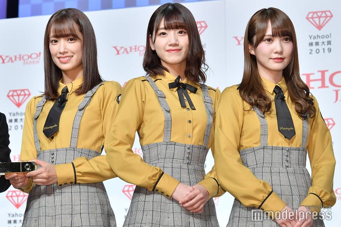 佐々木久美、佐々木美玲、加藤史帆 (C)モデルプレス