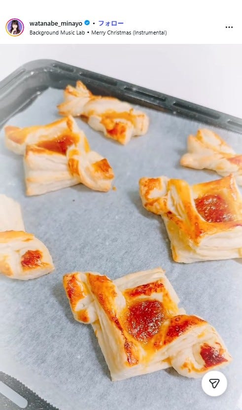 渡辺美奈代Instagramより