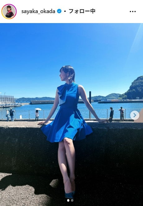 岡田紗佳Instagramより