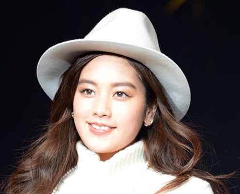 筧美和子、冬先取りの真っ白コーデに「可愛い」の声