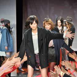 JILLEモデル総出演のファッションショー