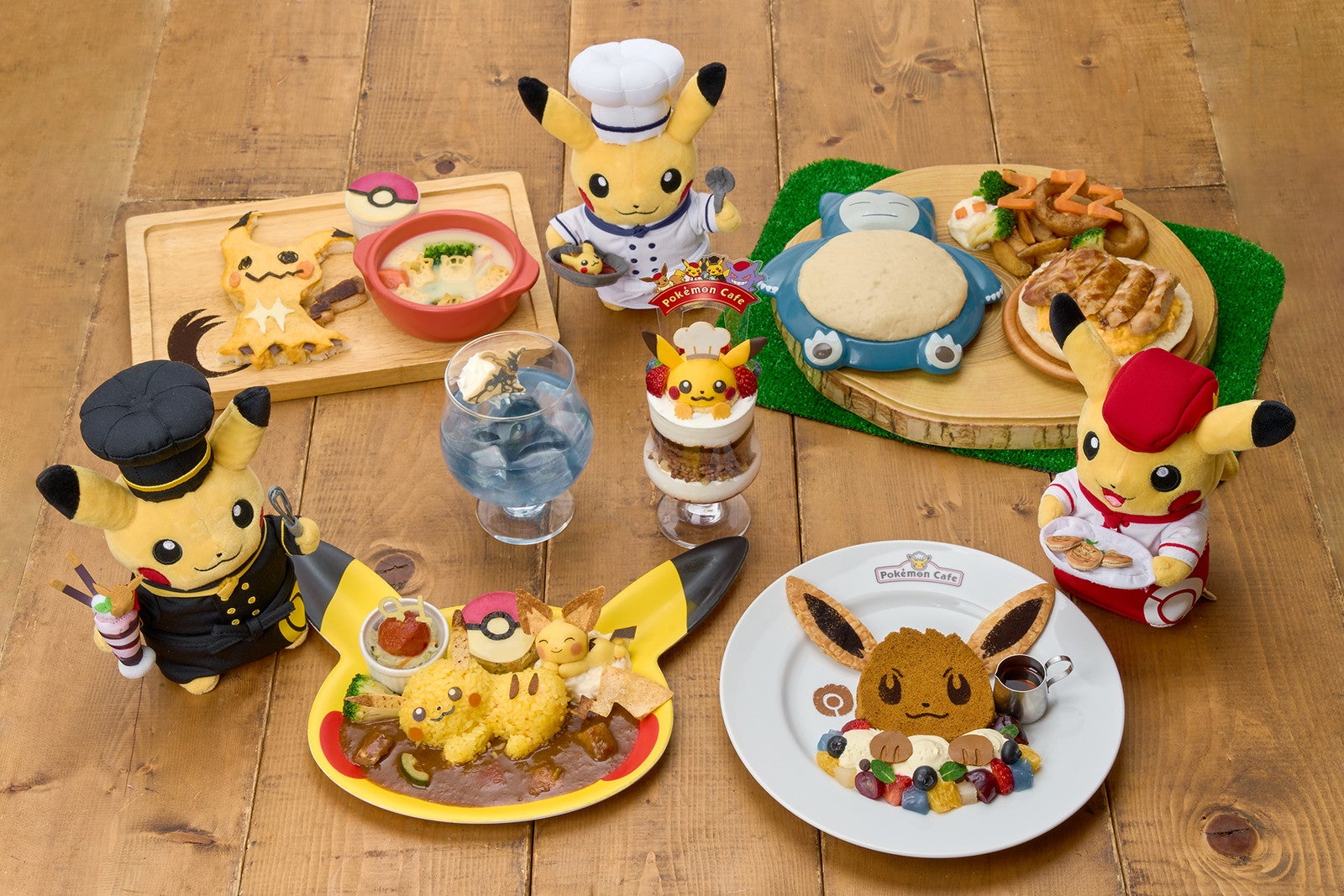 「ポケモンカフェ」新メニュー＆ショー公開 ピカチュウとピチューのなかよしカレーなど全6種