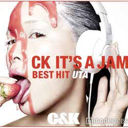 尾崎紗代子、大胆ショットでSEXY＆クールに魅せる／C＆K オールタイムベストアルバム『CK IT’S A JAM　～BEST HIT UTA～』（4月13日発売）