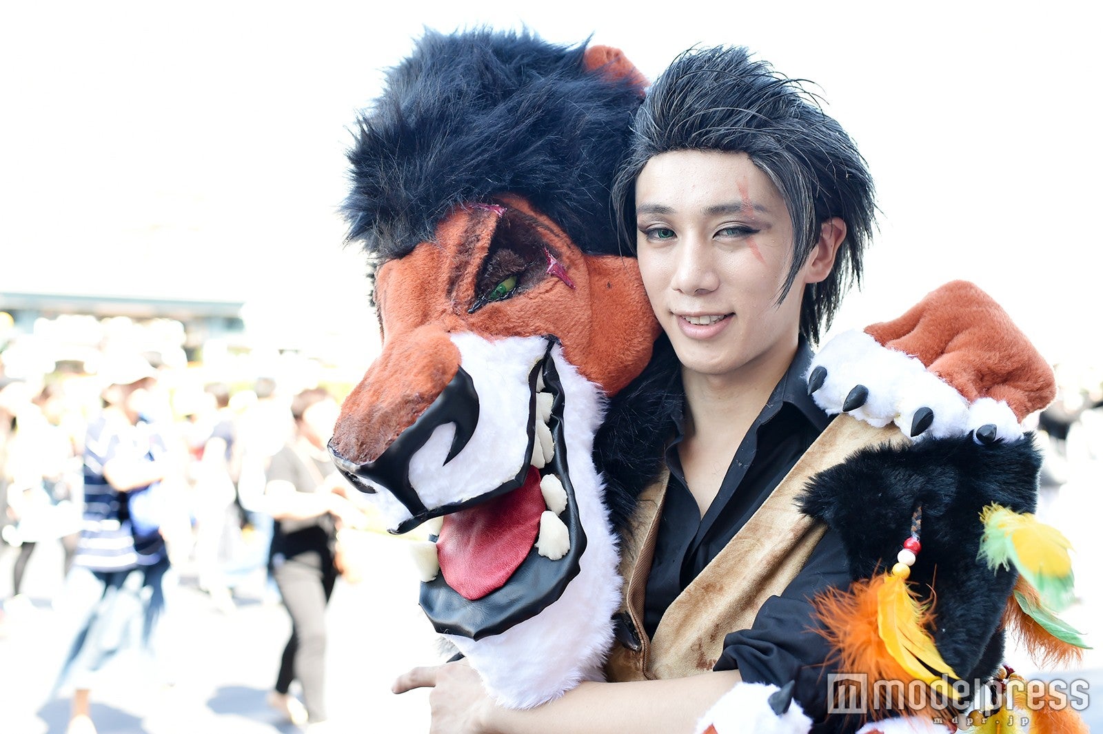 「ライオン・キング」スカーを擬人化した仮装／zebrintomさん（C）モデルプレス