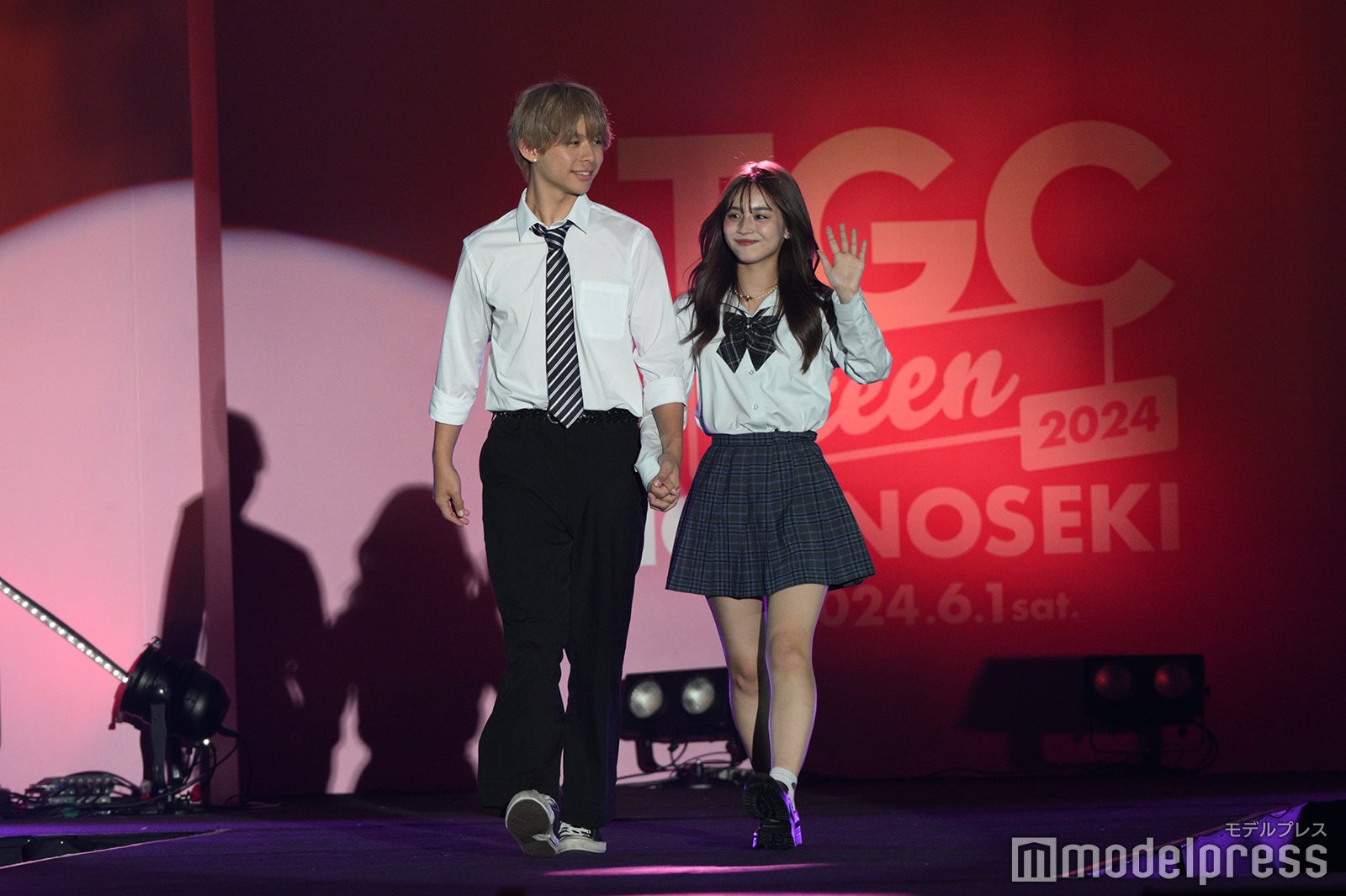 松本一彩、谷田ラナ（C）モデルプレス