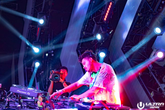 Seth Troxler「ULTRA JAPAN 2017」初日より/(提供写真)