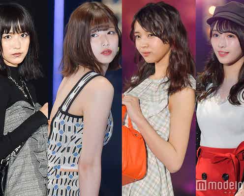 欅坂46、憧れのスタイルランキング発表「脚がすごく好き」「ザ・モデルさん」