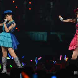 (左から)渡辺美優紀、松井玲奈/「AKB48 2013 真夏のドームツアー~まだまだ、やらなきゃいけないことがある~」東京ドーム公演2日目より