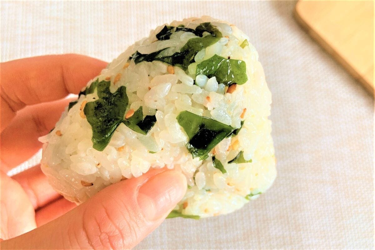 わかめおにぎり