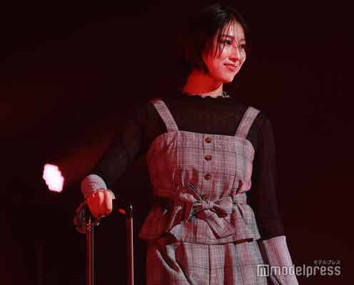 「日プ女子」出身・高畠百加、セットアップで美スタイル際立つ クールにランウェイデビュー【STARRZ TOKYO】