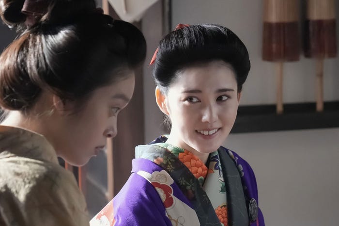 高石あかり、北香那「ばけばけ」第44話(C)NHK