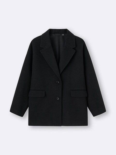 GU コージーメルトンハーフコート GUのコージーメルトンハーフコート