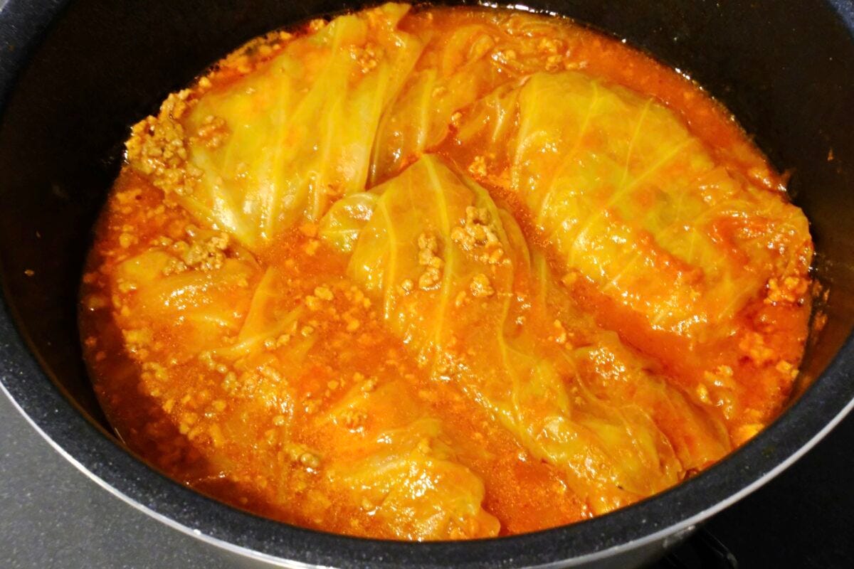 3分クッキング・簡単くるくるロールキャベツ