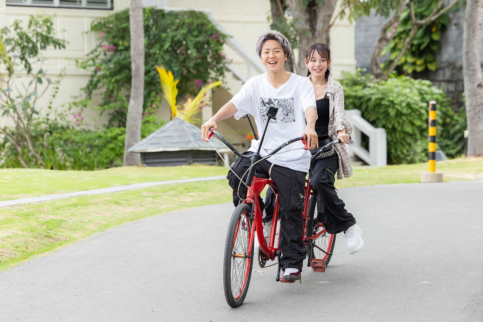 まう、りゅうじん「今日、好きになりました。-卒業編2024inセブ島-」第4話より（C）AbemaTV, Inc.