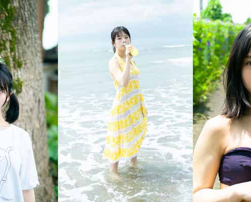 ナナランド・峰島こまき、初挑戦のランジェリー・チューブトップビキニ…初の写真集決定