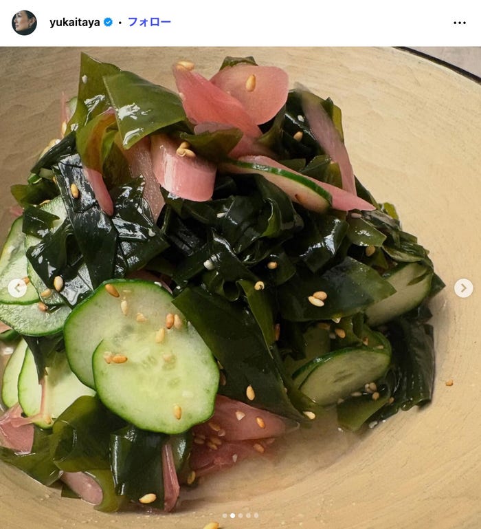 板谷由夏Instagramより