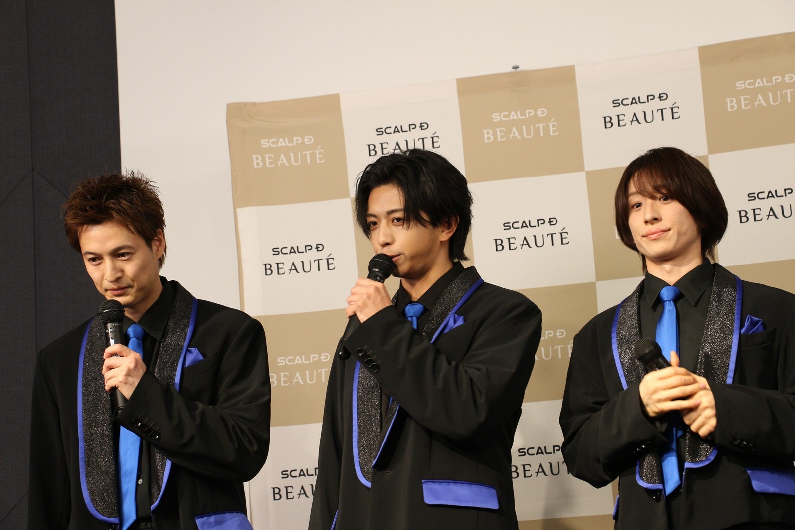 （左から）渡辺真、橋爪健二、小野寺翼（提供写真）