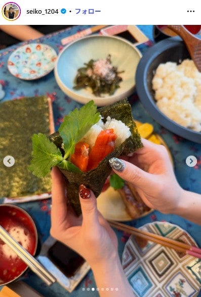 誠子Instagramより