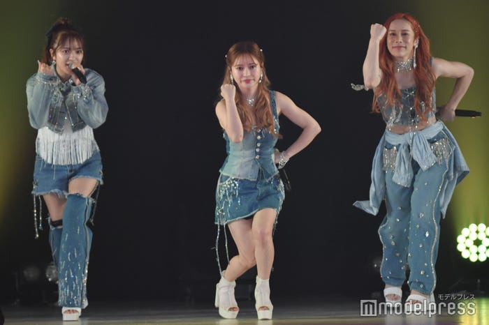 さおりん、まりな、ありしゃん/ヘラヘラ三銃士(C)モデルプレス