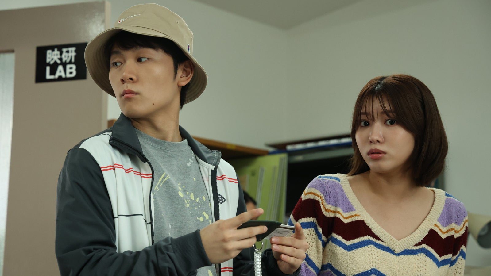 山崎光、古田愛理「未成年～未熟な俺たちは不器用に進行中～」第9話（C）「未成年」製作委員会