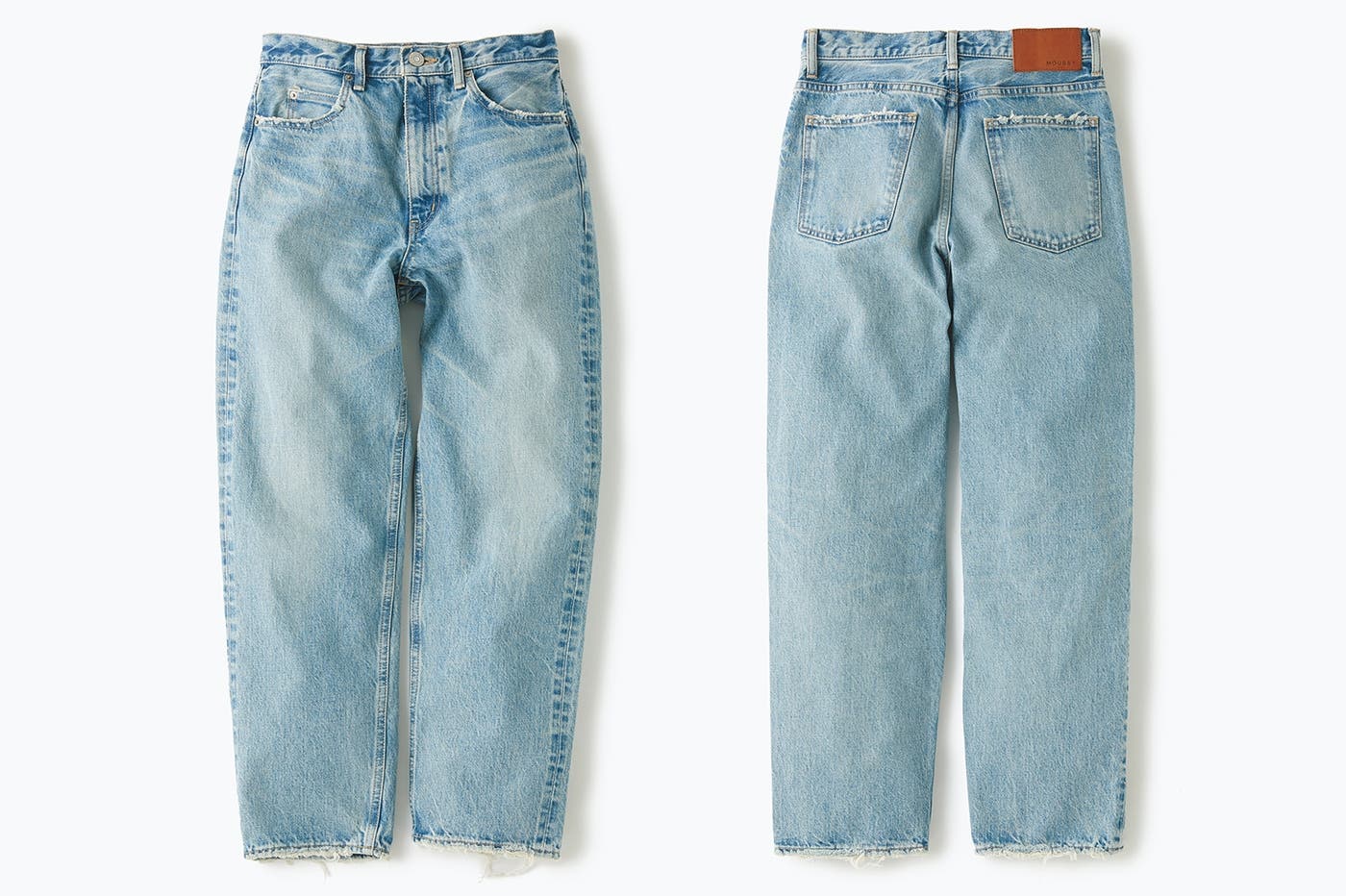 MOUSSY VINTAGE TAPERED JEANS ¥18,800+TAX