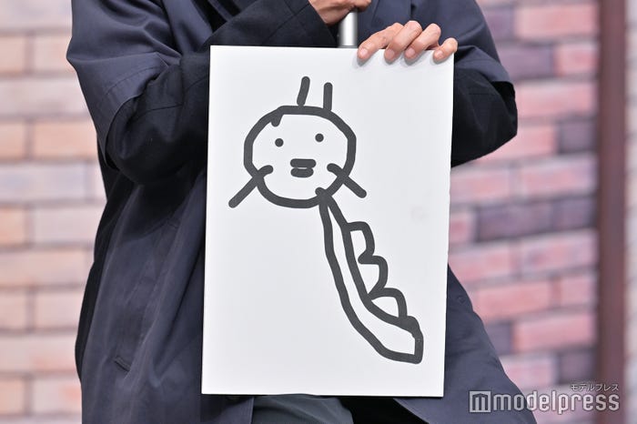 田辺誠一のイラスト(C)モデルプレス