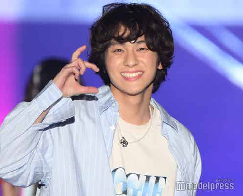 山下幸輝、あざとウィンク×くるくるヘアにキュン【TGC熊本2024】