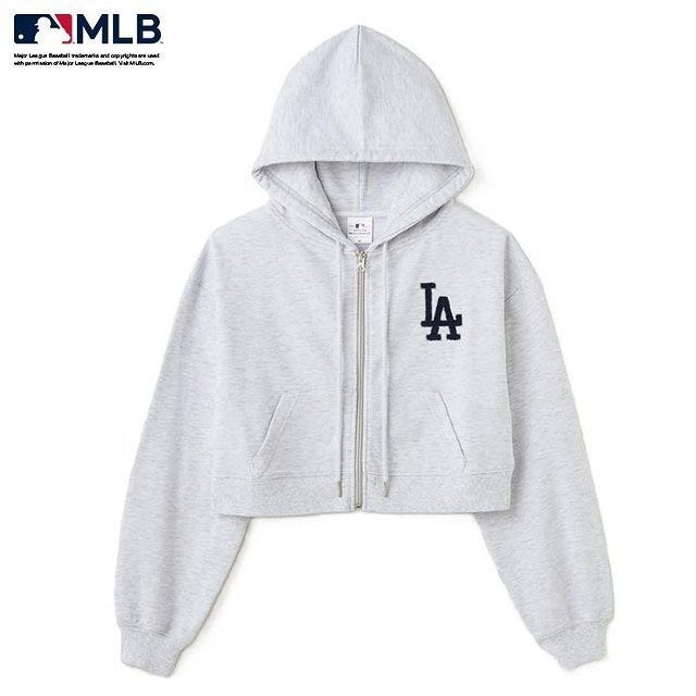 しまむら MLB コラボ ジップパーカ しまむらMLBコラボのジップパーカ
