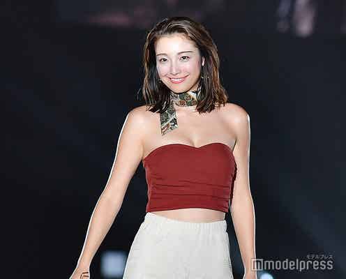 木下優樹菜、谷間チラリ 肌見せ夏コーデで視線独占<TGC熊本2019>