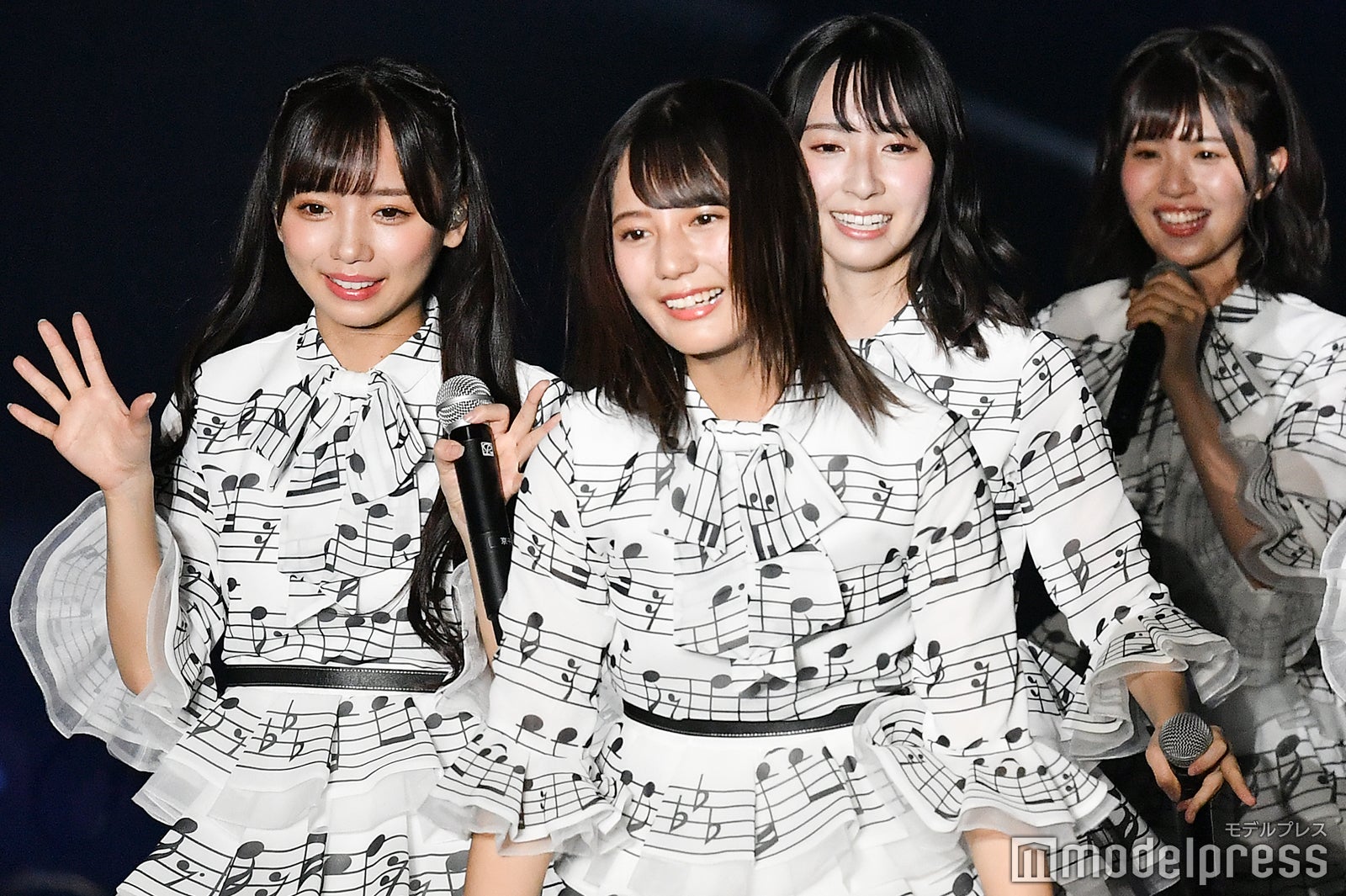 齊藤京子、小坂菜緒、金村美玖、松田好花 （C）モデルプレス