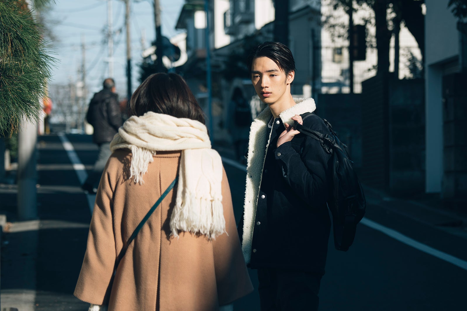 飯豊まりえ、清水尋也／「電影少女」第8話より（C）「電影少女2018」製作委員会