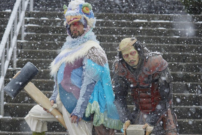 『男と鳥』場面写真(提供写真)