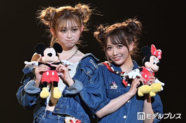 画像1 8 ゆうちゃみ もも Egg コンビがミッキー ミニーカップルコーデで魅了 超十代 Ultra Teens Fes 21 Premium モデルプレス