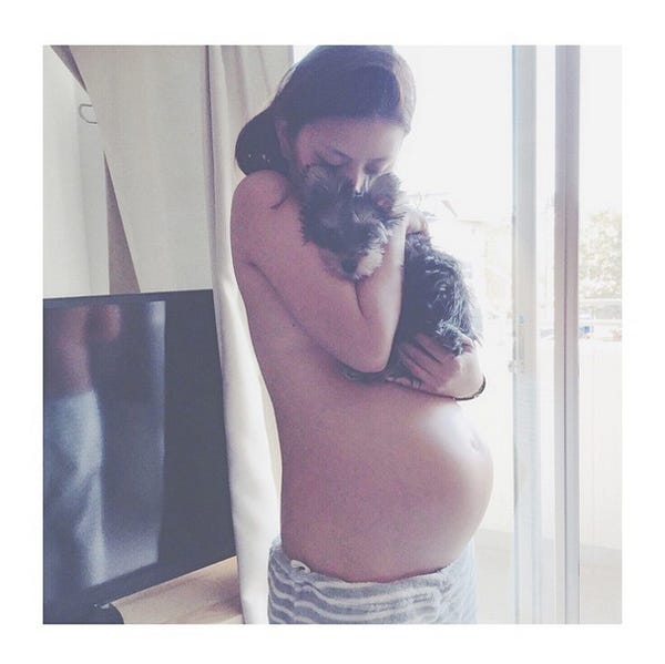 マタニティフォト/国枝洋子Instagramより