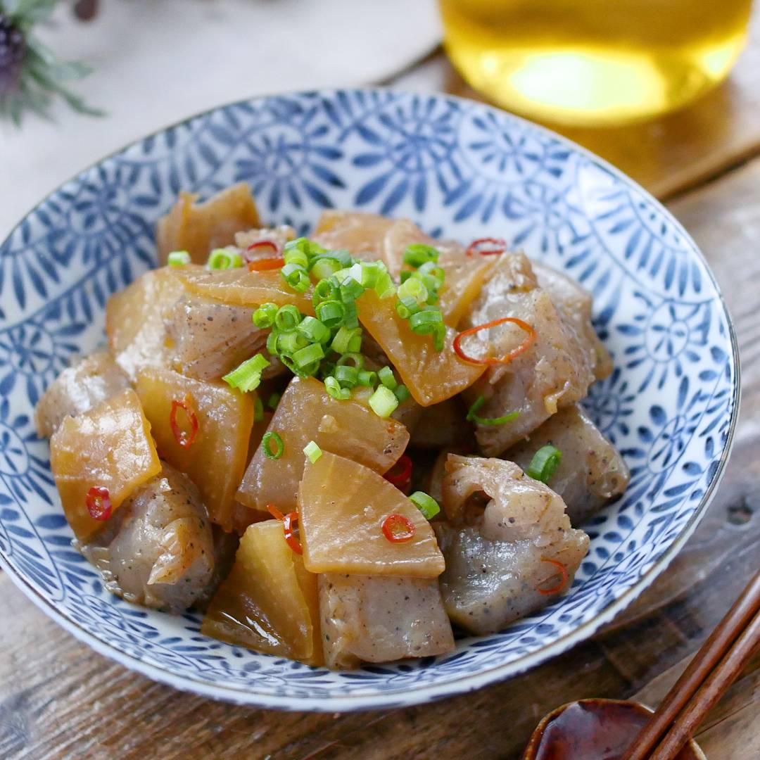 大根とこんにゃくの煮物