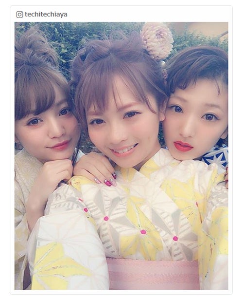 ちぃぽぽ「Sカワ」加入、すず＆なつぅみと3ショットに「激アツ」「最高の3人」ラブコール殺到