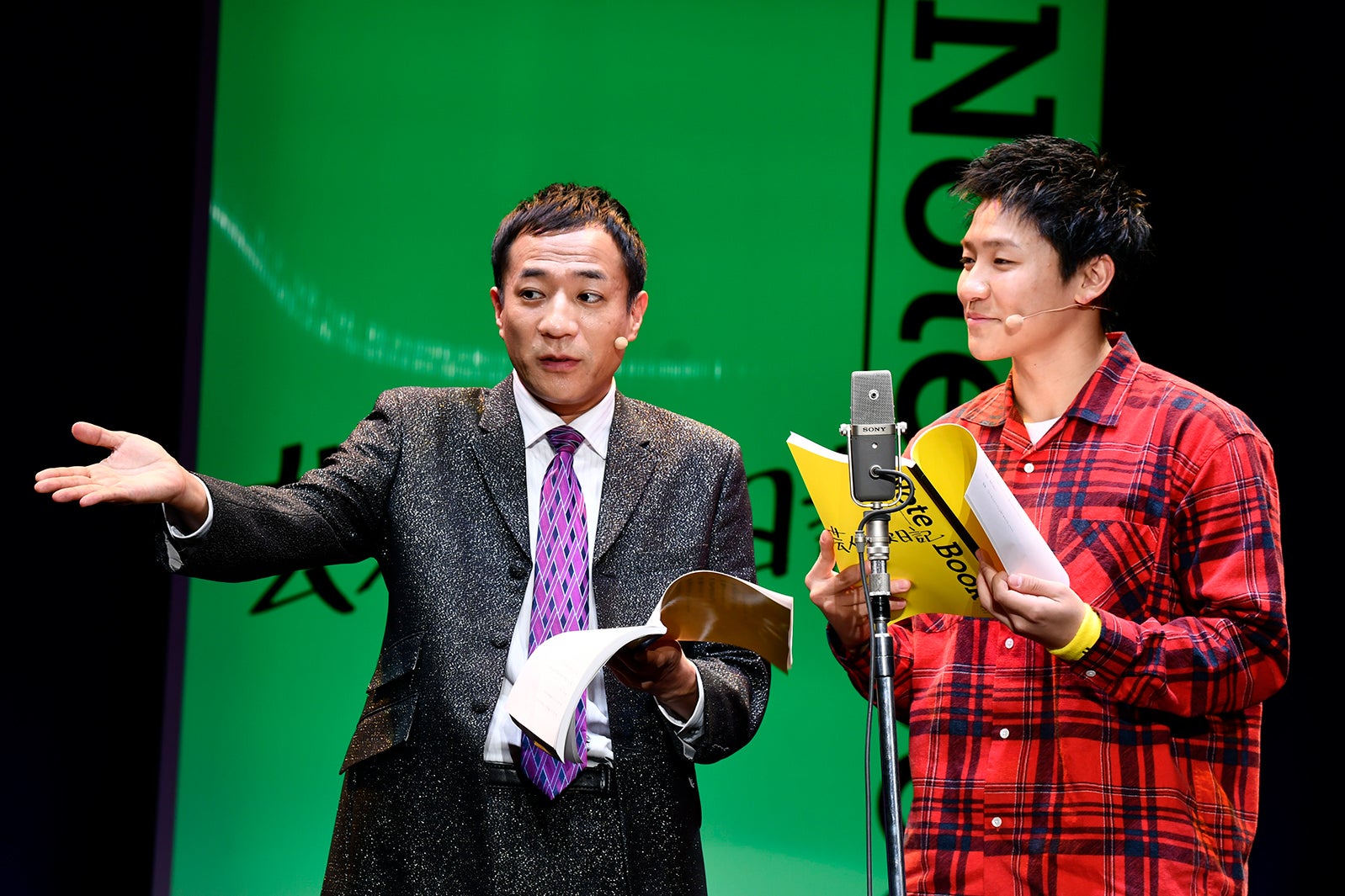 朗読劇「芸人交換日記」公開ゲネプロ（提供写真）