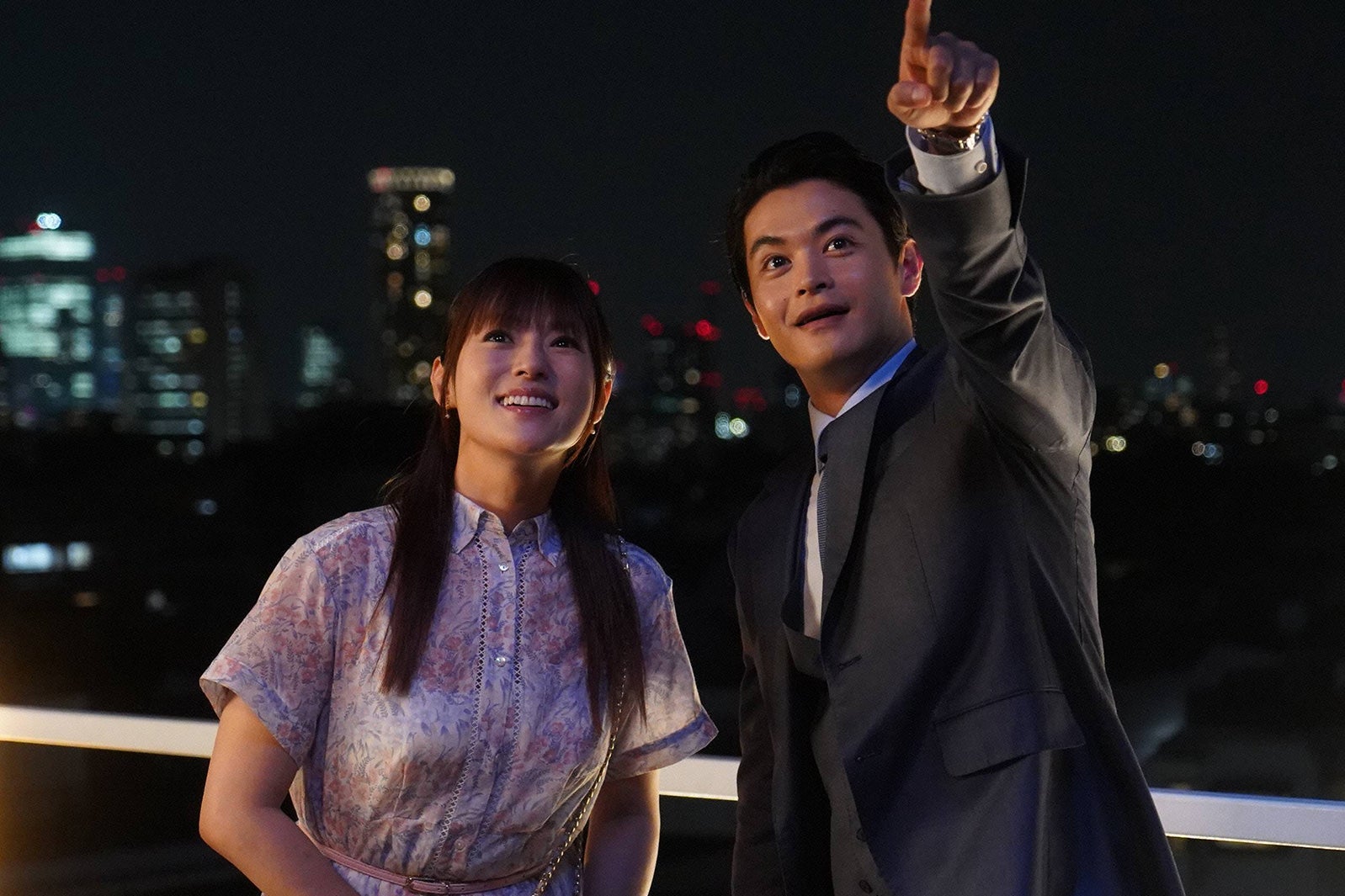 深田恭子、瀬戸康史（C）フジテレビ