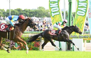【京王杯スプリングC】3番人気のワールズエンドが逃げ切って重賞初制覇 テン乗りの津村「今までのレースを見てもスピードがあった。信用して出していきました」