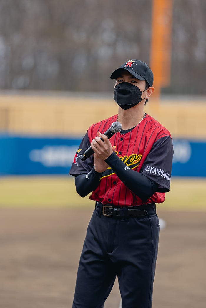 「中目黒リュージーズvsグレープカンパニー草野球対決」の様子(C)CL