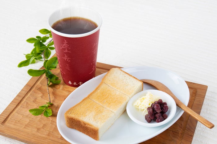 「トーストセット」500円／画像提供：春水堂