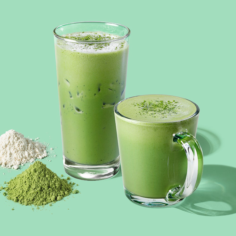 和三盆 抹茶 ティー ラテ Tall ¥590／画像提供：スターバックス コーヒー ジャパン