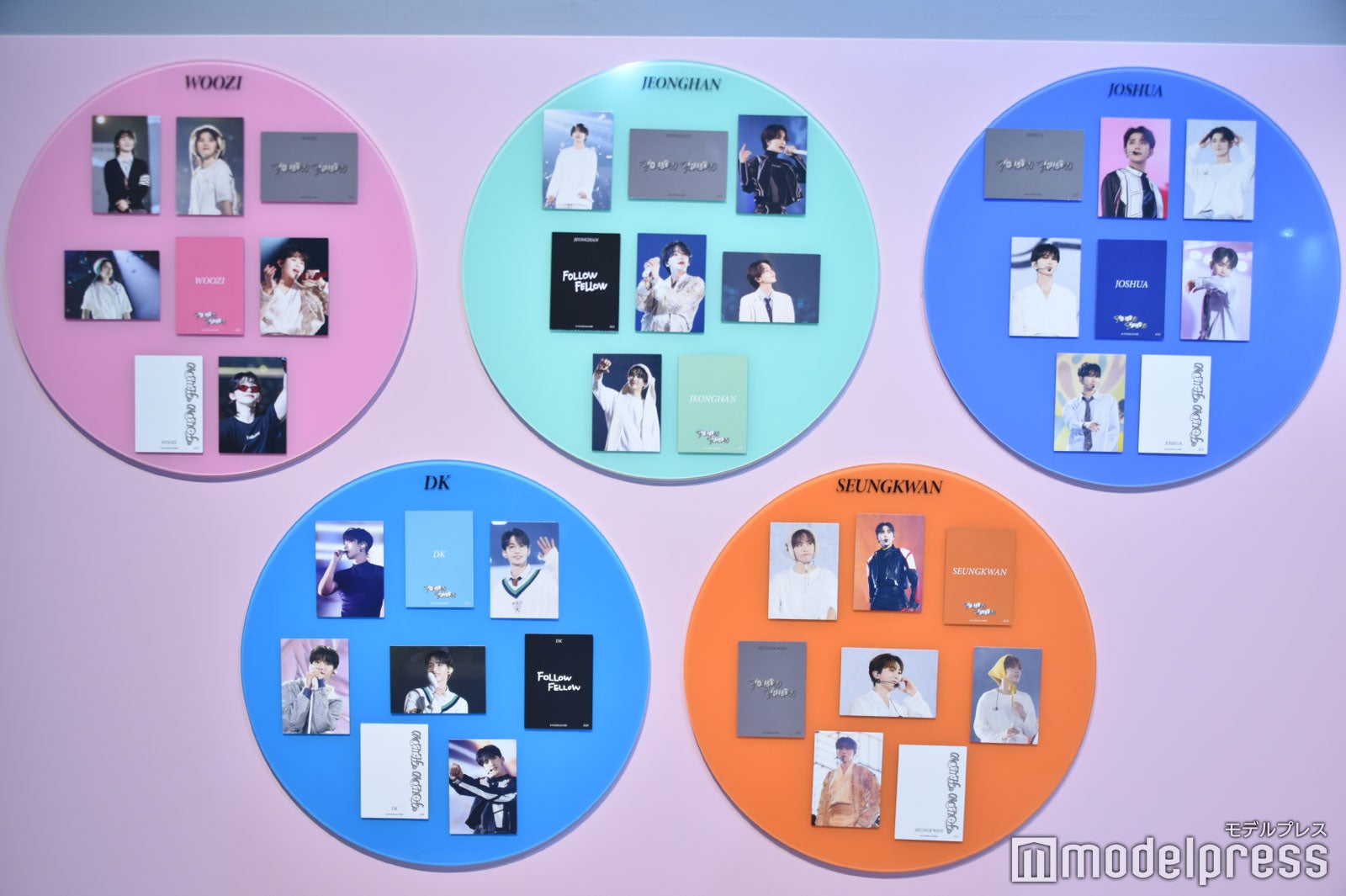 SEVENTEENグッズ販売エリア（C）モデルプレス