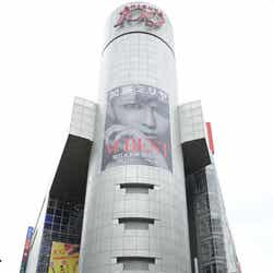 渋谷109 シリンダー広告